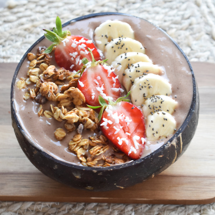 Beginnen Sie Ihren Tag intelligent mit KIANOs gehirnfördernder Zauberpilz-Schokolade in der Frühstücksschüssel